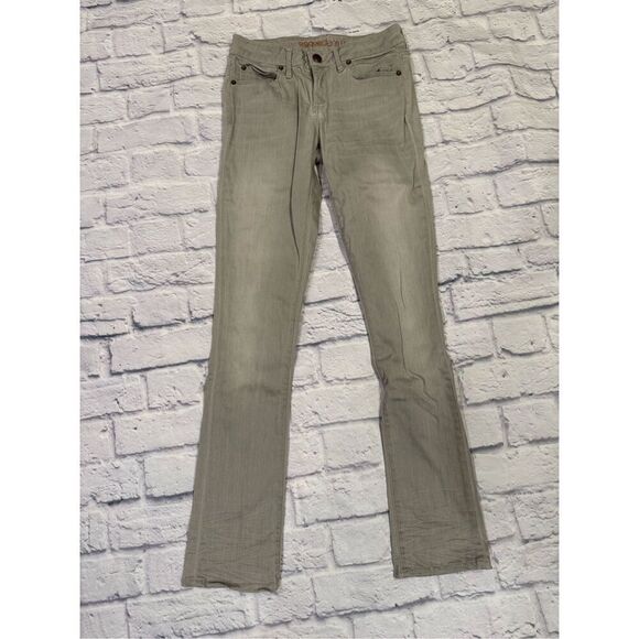 Agave Denim Denim - Agave Denim Straight Leg Jeans in Lightwash Gray Waist Size 27